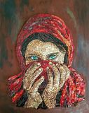 Afghan girl's haunting eyes 
