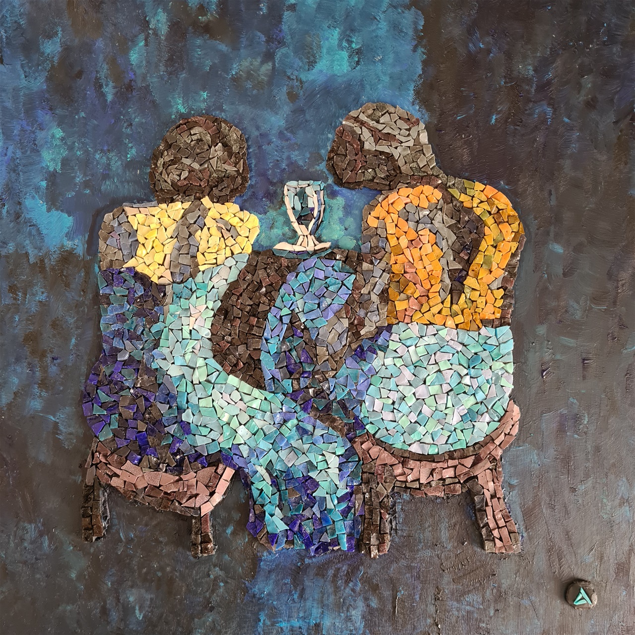 Two women at bar 